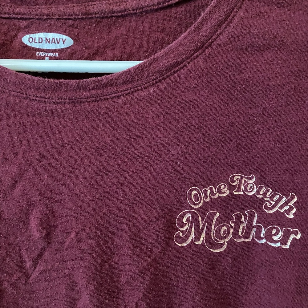 Old Navy size medium t-shirt.